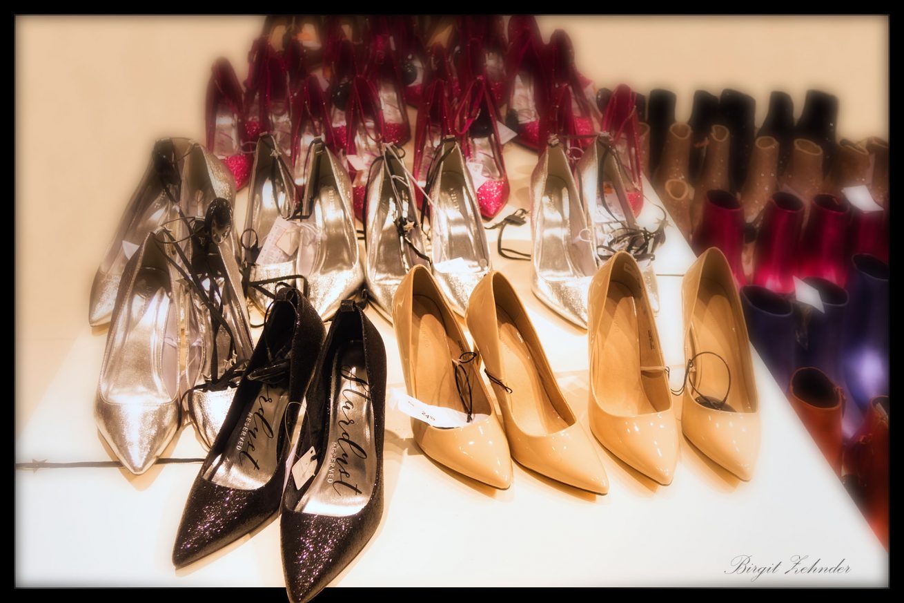Glitzerschuhe