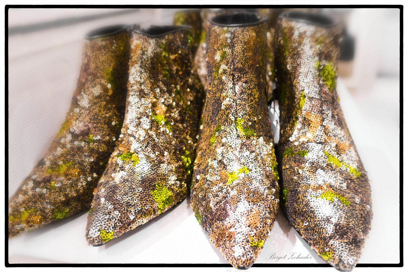 Glitzerschuhe