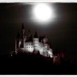 Burg Hohenzollern Vollmond