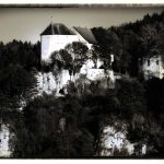 Burg Straßberg schwarz/weiß